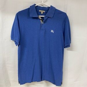 Burberry Brit Blue Short Sleeve Polo Shirt Men’s Small